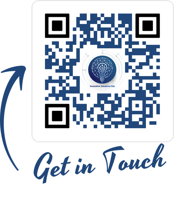 Scan to get in touch with Innovative Solutions Hub